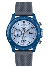 Lacoste Neoheritage Chronograph Silicone Strap Watch