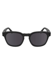 Lacoste Premium Heritage 49mm Rectangular Sunglasses