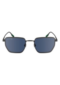 Lacoste Premium Heritage 52mm Rectangular Sunglasses