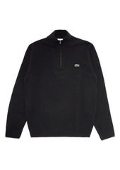 Lacoste Quarter Zip Wool Pullover