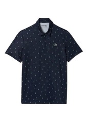 Lacoste Regular Fit Print Stretch Polo Shirt