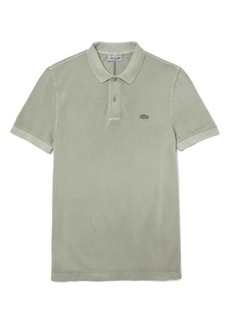Lacoste Regular Fit Solid Cotton Polo Shirt