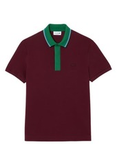 Lacoste Regular Fit Tipped Cotton Piqué Polo