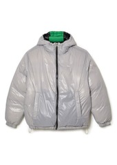 Lacoste Reversible Hooded Puffer Jacket