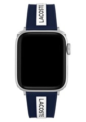 Lacoste Striping Silicone 20mm Apple Watch® Watchband