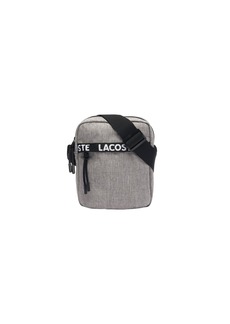 Lacoste Vertical Camera Bag Tape GRIS Chine