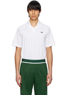 Lacoste White Daniil Medvedev Edition Polo