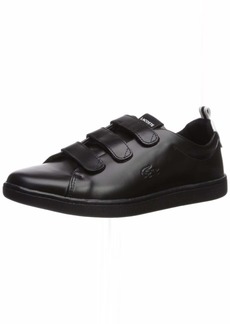 Lacoste Women's Carnaby Evo Sneakers black/whte  Medium US