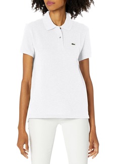 Lacoste Women's Classic Fit Short Sleeve Soft Cotton Petit Piqué Polo Shirt