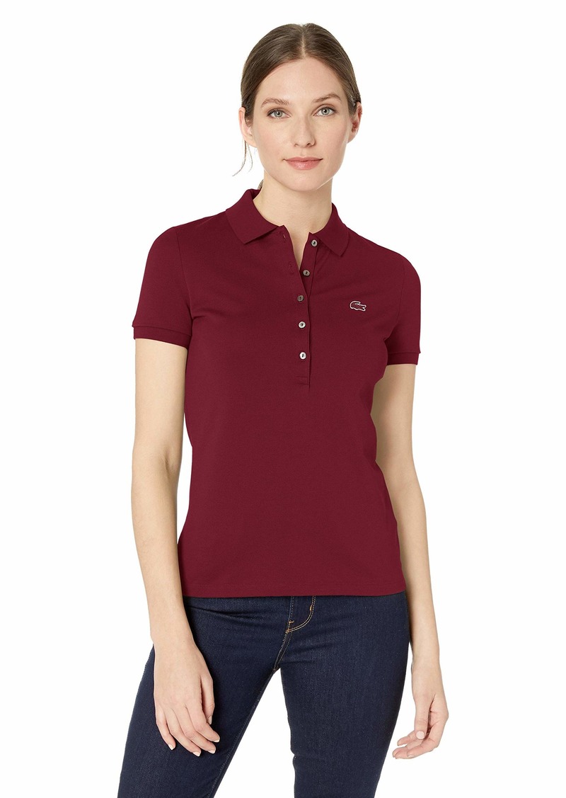 lacoste slim fit stretch polo