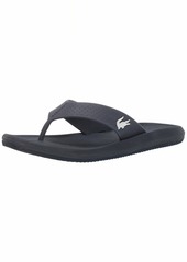 Lacoste Women's Croco Flip Flop Sandal   Medium US