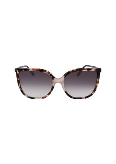 Lacoste Women's L963S Butterfly Sunglasses  XL