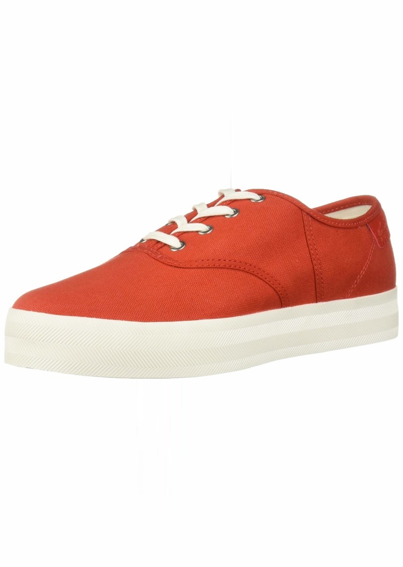 Lacoste Women's Rene Sneaker red/off white