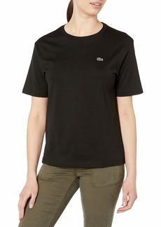 Lacoste Women's Short Sleeve Boxy Fit Jersey T-Shirt