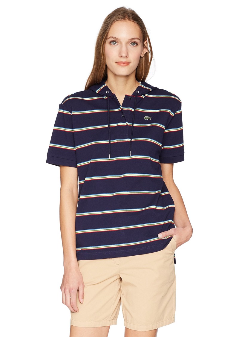 women's striped polo shirts