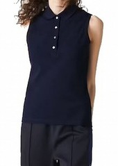 Lacoste Women's Sleeveless Slim FIT Classic Polo