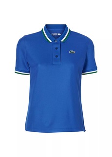 Lacoste x Bandier Heritage Cropped Performance Polo