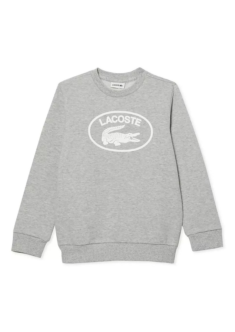 Lacoste Little Boy's & Boy's Long-Sleeve Branded Logo Shirt