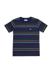 Lacoste Little Boy's & Boy's Multicolor Striped T-Shirt
