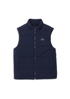 Lacoste Little Boy's & Boy's Water-Repellent Taffeta Vest