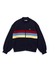 Lacoste Little Kid's & Kid's Contrast Stripe Track Jacket