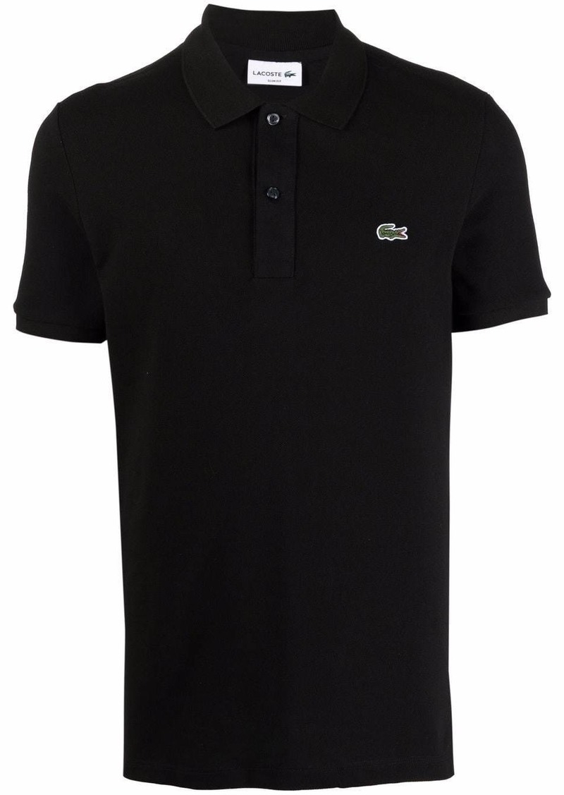 Lacoste logo-embroidered polo shirt