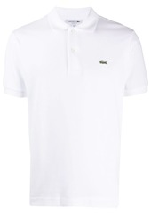 Lacoste logo embroidered polo shirt
