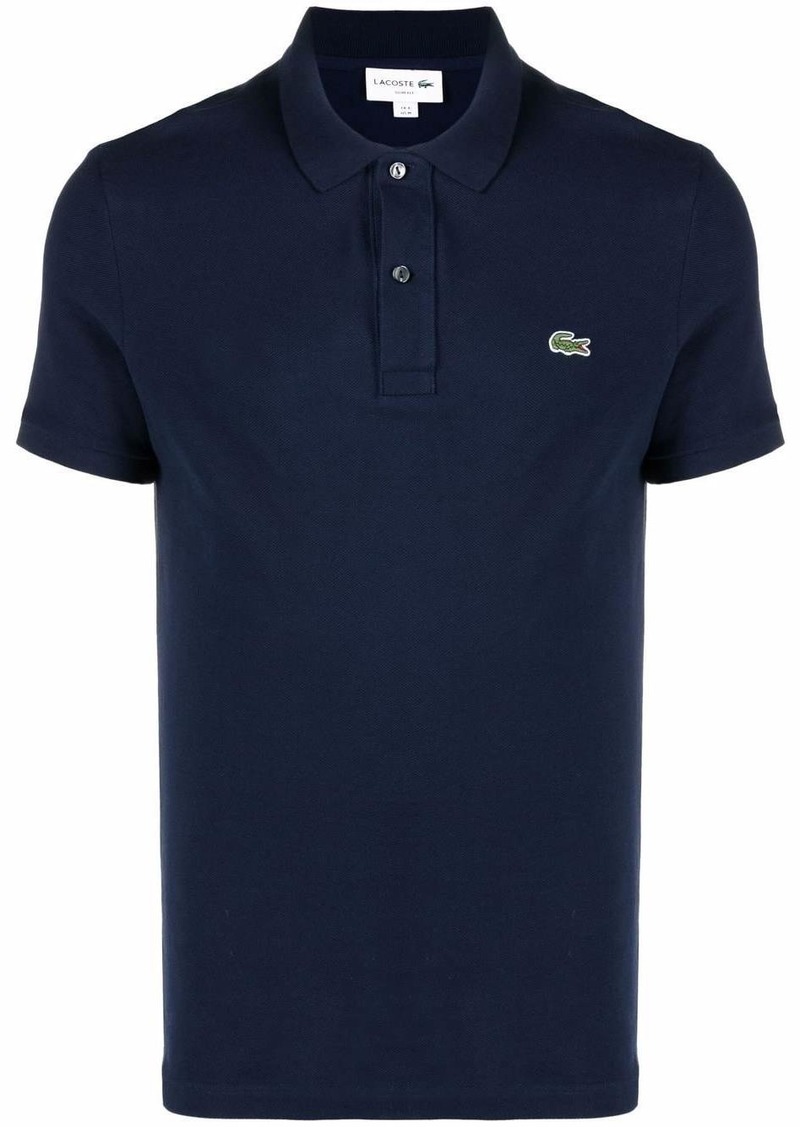 Lacoste logo-embroidered polo shirt