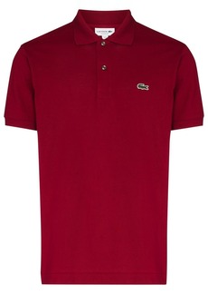 Lacoste logo-embroidered short-sleeve polo shirt
