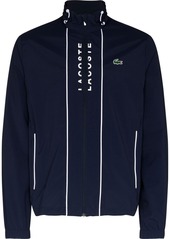 Lacoste logo-embroidered track jacket