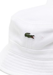 Lacoste logo-patch bucket hat