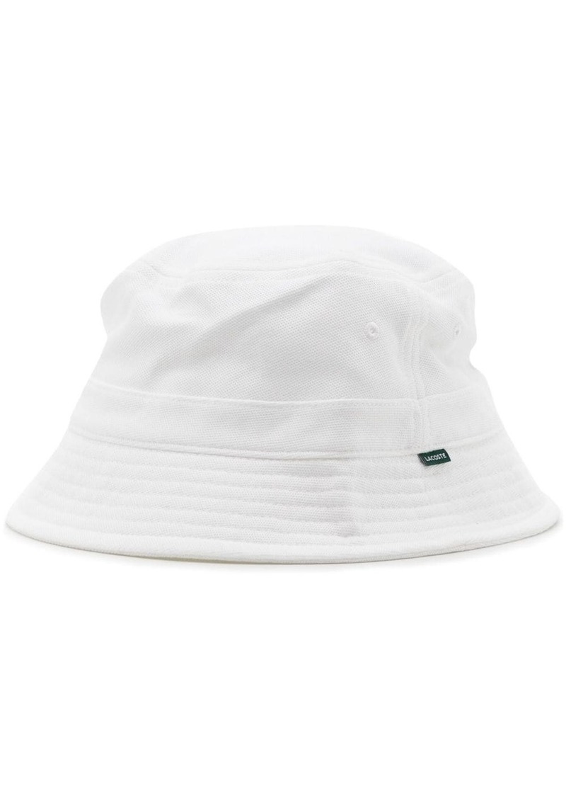 Lacoste logo-patch bucket hat