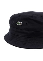 Lacoste logo-patch detail sun hat