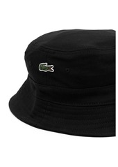 Lacoste logo-patch detail sun hat