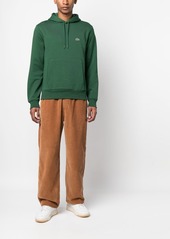 Lacoste logo-patch drawstring hoodie