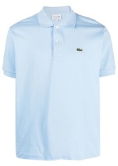 Lacoste logo-patch polo shirt