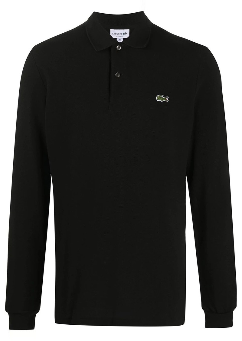 Lacoste logo patch polo shirt