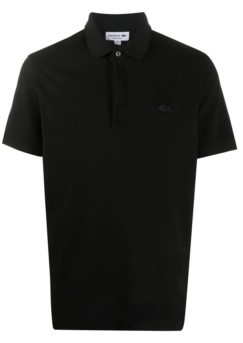 Lacoste logo patch polo shirt