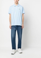 Lacoste logo-patch polo shirt