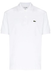 Lacoste logo-patch short-sleeve polo shirt