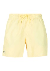 Lacoste logo-patch swim shorts