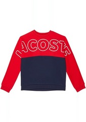 Long Sleeve Graphic Lacoste Print (Toddler/Little Kids/Big Kids)