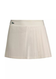 Lacoste Performance Pleated Miniskirt