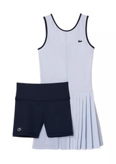 Lacoste Pleated Performance Tennis Minidress