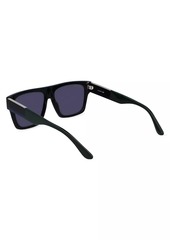 Lacoste Premium & Heritage 57MM Rectangular Sunglasses