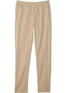 Lacoste Relaxed Fit Gabardine Pants (Big Kids)