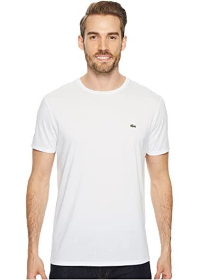 Lacoste Short Sleeve Pima Crew Neck Tee