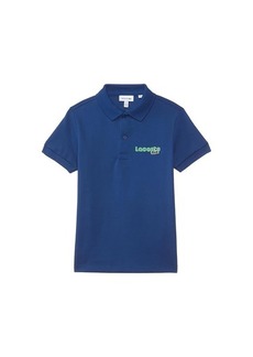 Lacoste Short Sleeve Polo Shirt (Little Kid/Toddler/Big Kid)
