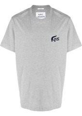Lacoste x A.P.C. logo-print cotton T-shirt