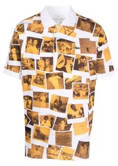 Lacoste x Polaroïd photograph-print polo shirt